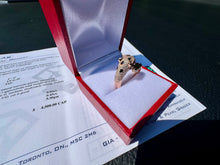 Load image into Gallery viewer, #859 - 14kt Rose Gold, EFFY Panther Ring Size 7

