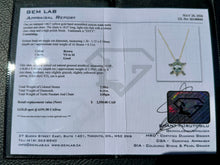 Load image into Gallery viewer, #792 - EFFY 14kt Yellow Gold, Amethyst, Diamond Turtle Pendant 16-18" Necklace
