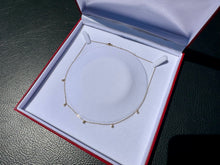 Load image into Gallery viewer, #812 - 14kt Yellow Gold, 1/4ct Diamond Necklace, 16-18”
