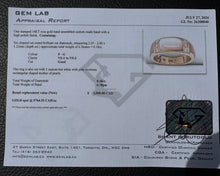 Load image into Gallery viewer, 907 - KABANA - 14kt Rose Gold, Mother Of Pearl Ring Sz 6 3/4
