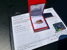 Load image into Gallery viewer, #825 - 14kt Rose Gold &amp; Fire Opal Ring, Size 8
