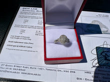 Load image into Gallery viewer, #831 - 14kt White Gold, 1/2 Carat Natural Diamond Ring, Size 7
