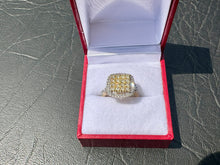 Load image into Gallery viewer, #683 - 14k Yellow Gold, 1.00 Carat Yellow &amp; White Diamond Ring, Size 6
