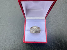 Load image into Gallery viewer, #595 - 14kt Yellow &amp; White Gold, 1.35 Carat Diamond Band, Size 6
