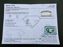 Load image into Gallery viewer, #697 - 10kt Yellow Gold, .37ct Diamond Band, Size 7 3/4
