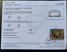 Load image into Gallery viewer, #663 - .66 CT Diamond Band, .925 Size 5
