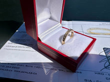 Load image into Gallery viewer, #817 - 14kt Princess &amp; Baguette Custom Diamond Band, Size 6
