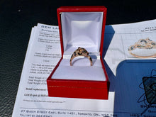 Load image into Gallery viewer, #870 - 14kt Rose Gold EFFY Panther Diamond Ring Size 7
