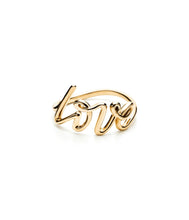 Load image into Gallery viewer, #726 - 18kt Yellow Gold Tiffany &amp; Co. LOVE Ring Size 6 1/2

