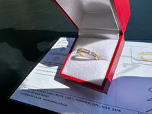 Load image into Gallery viewer, #817 - 14kt Princess &amp; Baguette Custom Diamond Band, Size 6
