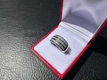 Load image into Gallery viewer, #813 - 14kt White Gold, Princess Cut Diamond Band, Size 6
