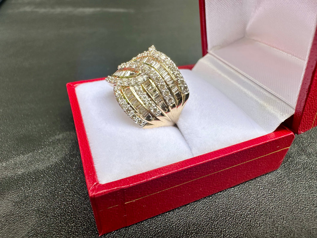 #732 - 14kt Yellow Gold, 2.00 Carat Diamond Ring Size 7