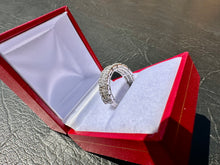 Load image into Gallery viewer, #663 - .66 CT Diamond Band, .925 Size 5

