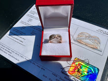 Load image into Gallery viewer, #787 - 10k Rose Gold, .43 Ct Diamond Ring, Size 7
