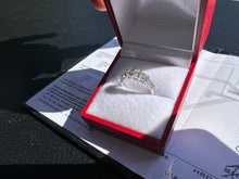 Load image into Gallery viewer, #797 - 18kt White Gold, 1.00 Carat Diamond Engagement Ring, Size 5
