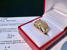 Load image into Gallery viewer, #637 - 14kt Yellow Gold, EFFY 1/2 Carat Diamond Ring, Size 5
