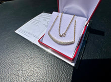 Load image into Gallery viewer, #821 - 14kt Yellow Gold, .40 Carat Diamond Pendant Necklace 18-20”
