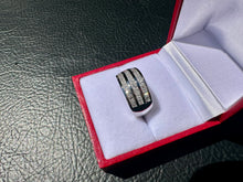 Load image into Gallery viewer, #813 - 14kt White Gold, Princess Cut Diamond Band, Size 6

