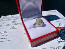 Load image into Gallery viewer, #831 - 14kt White Gold, 1/2 Carat Natural Diamond Ring, Size 7
