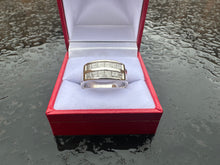 Load image into Gallery viewer, #569 - 18kt White Gold, 1.25ct Princess Cut Diamond Band, Size 9
