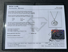 Load image into Gallery viewer, #856 - 14kt White Gold, EFFY Panther Pendant Necklace 16-18”
