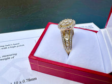 Load image into Gallery viewer, #620 - 10kt Yellow Gold, 1.25ct Diamond Engagement Ring, Size 7
