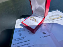 Load image into Gallery viewer, #806 - 14kt Yellow Gold, 1/2 Carat Diamond Band, Size 6
