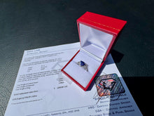 Load image into Gallery viewer, #901 EFFY Tanzanite &amp; Diamond Ring, Size 7
