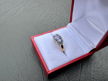 Load image into Gallery viewer, #692 - 10k Yellow Gold, Tanzanite &amp; Diamond Ring, Size 5 3/4
