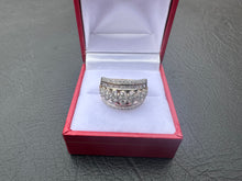 Load image into Gallery viewer, #595 - 14kt Yellow &amp; White Gold, 1.35 Carat Diamond Band, Size 6

