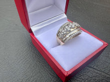 Load image into Gallery viewer, #595 - 14kt Yellow &amp; White Gold, 1.35 Carat Diamond Band, Size 6
