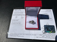 Load image into Gallery viewer, #844 - .925 Sterling, 1/2 Carat Diamond Ring, Size 7
