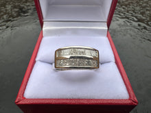Load image into Gallery viewer, #569 - 18kt White Gold, 1.25ct Princess Cut Diamond Band, Size 9
