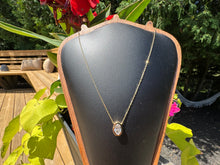 Load image into Gallery viewer, #890 - 1.15 Carat Oval Diamond Pendant / Chain Set 16-18”
