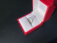 Load image into Gallery viewer, #459 - 10k White Gold, VS Natural Diamond Engagement Ring, Size 6 1/2
