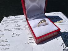 Load image into Gallery viewer, #841 - 14kt Yellow Gold, .59 CTW Diamond Engagement Ring, Size 6
