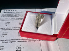 Load image into Gallery viewer, #747 - 1.01 Carat Diamond Wedding Set, 10kt White Gold, Size 6 1/4
