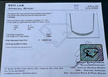 Load image into Gallery viewer, #638 - 14kt White Gold, .35 Carat Diamond Pendant / 20” Necklace
