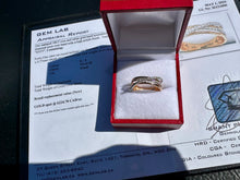 Load image into Gallery viewer, #827 - 18kt Rose Gold, Effy Diamond Ring, Size 7
