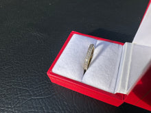 Load image into Gallery viewer, #579 - 10kt White Gold, .15ct Diamond Band - Size 7 1/4
