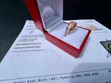 Load image into Gallery viewer, 907 - KABANA - 14kt Rose Gold, Mother Of Pearl Ring Sz 6 3/4
