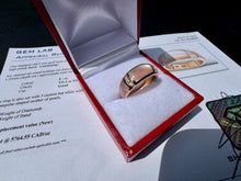 Load image into Gallery viewer, 907 - KABANA - 14kt Rose Gold, Mother Of Pearl Ring Sz 6 3/4
