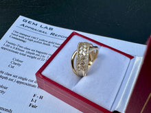 Load image into Gallery viewer, #637 - 14kt Yellow Gold, EFFY 1/2 Carat Diamond Ring, Size 5

