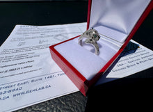 Load image into Gallery viewer, #869 - 14kt White Gold EFFY Diamond Panther Ring, Size 7
