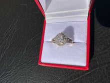 Load image into Gallery viewer, #588 - 14kt Yellow Gold, .45 Carat Oval Diamond Ring, Size 7
