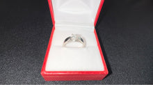 Load image into Gallery viewer, #446 - 14k White Gold, .15 Carat VS2 Diamond Engagement Ring, Size 5 1/4
