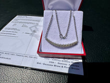 Load image into Gallery viewer, #822 - 14kt White Gold, .40ct Diamond Necklace 18-20”
