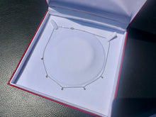 Load image into Gallery viewer, #850 - 14kt White Gold, 1/4ct Diamond Necklace 16-18”
