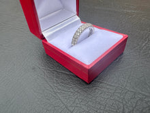 Load image into Gallery viewer, #581 - 14kt White Gold, Pave’ 1.01 Carat Diamond Band, Size 7
