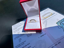 Load image into Gallery viewer, #806 - 14kt Yellow Gold, 1/2 Carat Diamond Band, Size 6
